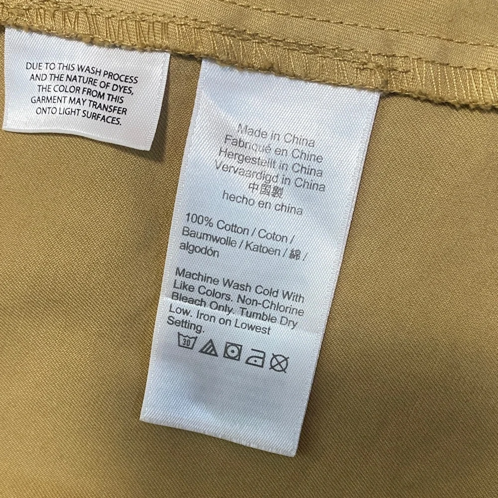 J. Crew Yellow Midi Dress Size 10 100% Cotton
